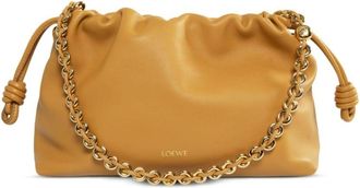 Loewe Flamenco Purse shoulder bag - women - Lambskin/Nappa Leather/Suede - OS - Neutrals