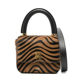 Amiri Handbags, female, Brown, ONE SIZE, Micro MA Zebra Bag