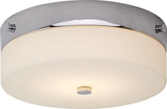 Netlighting Tamar 1 Light Medium Flush Light Polished Chrome