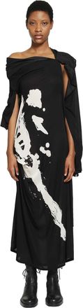 Yohji Yamamoto Long Sleeve Dress