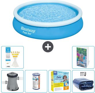 Bestway Piscina Bestway Fast Set Redonda - 366x76 Cm - 7-piezas S224