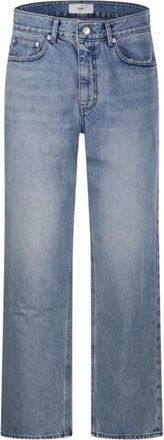 Dunst Straight Jeans - Heren - Regular Fit Jeans - Blauw - M - Katoen - Jeans