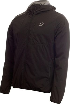 Calvin Klein Mens Ultron Hooded Jacket - Black - XL