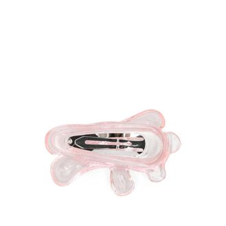 Yvmin Translucent Bear Motif Hair Clip - Pink