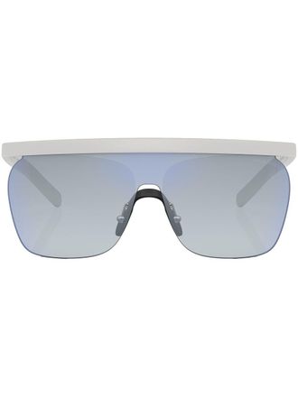 Giorgio Armani Occhiali da sole con stampa - Bianco