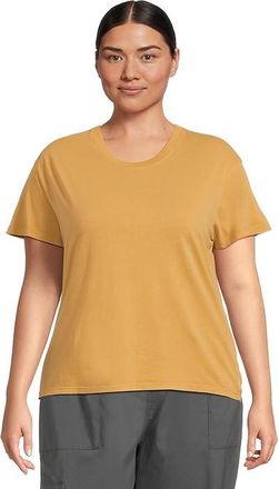 Prana Everyday Short Sleeve T-Shirts Womens Workout Dijon : LG, Cotton