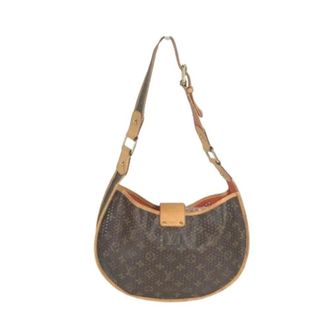 Louis Vuitton Pre-owned Vintage Monogram Schoudertas - Dames - Pre-owned - Bruin - Maat: ONE Size Leer