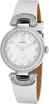 Roberto Bianci Womens Alessandra White mother of pearl Round 31mm