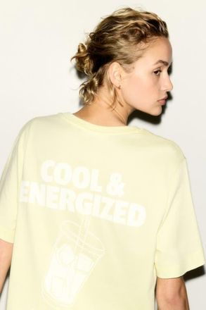 H&M Printed t-shirt in Light Yellow/energized at Nordstrom, Size X-Large