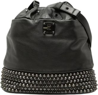 MCM Bolso Cubo Pre-owned - Pre-owned - Mujer - Negro - ONE SIZE
