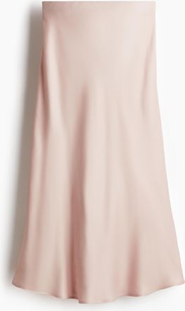 H&M Midijupe - Puderrosa