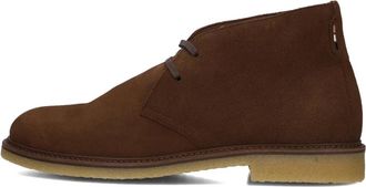 HUGO BOSS Bruine Netteschoenen voor Heren - Heren - Veterlaarzen - Bruin - 40 EU - Wol - Schoenen