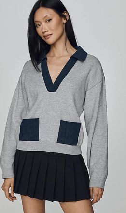 Maeve Collared Pullover Sweater