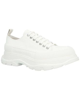 Alexander McQueen Alexander Mcqueen Mens Canvas Tread Sneaker, Never Worn (Authentic Pre-Loved)