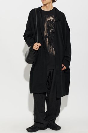 Yohji Yamamoto T-shirt With Print, Mens, Black
