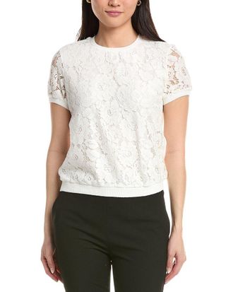 Tahari by ASL Tahari Asl Petite Lace Sweater