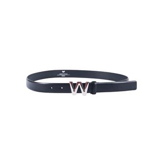 Max Mara Cintura-bretelle West - Dames - Riemen - Zwart - L - Leer - Accessoires