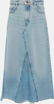 Frame Denim Dorothy denim maxi skirt