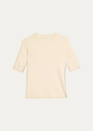 Maria McManus MM Cashmere and Cotton Baby Tee