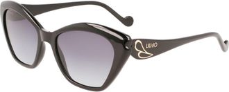 Liu Jo LJ756S 001 Mens Sunglasses Black Size 53