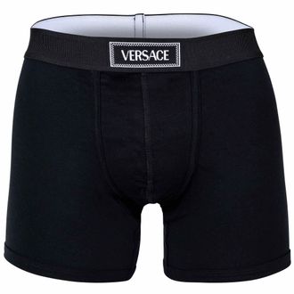 Versace Trunk Jersey Katoen Topeka+Elastische Canete Logo Boxer Shorts
