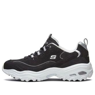 Skechers DLites 1.0 Low Running Shoes Black 666090-BLK