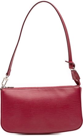 Louis Vuitton Pre-owned Womens Epi Leather Pochette Shoulder Bag - Brown - One Size