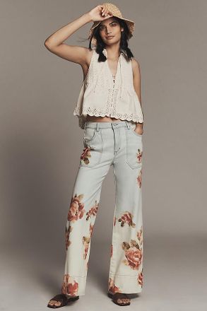 Pilcro The Rylan Relaxed High-Rise Flare Jeans by Pilcro