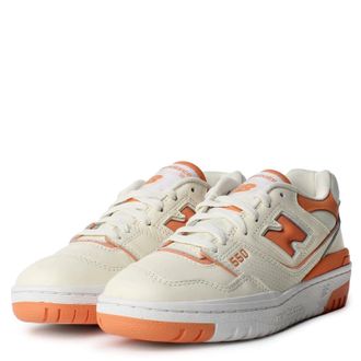 New Balance 550 BBW550AJ Sneaker Women Beige Leather Lifestyle Shoes RHS8156