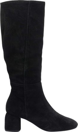 &Aacute;ngel Alarc&oacute;n Black Pump Booties