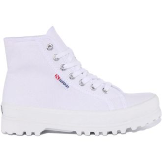 Superga Alpina Hi-Top Trainers in White - female - Superga - Sneakers - White - 8 UK - Shoes