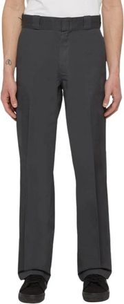 Dickies 874 Work Pant - Heren - Wijde Broeken - Grijs - W30 L30 - Katoen - Broeken