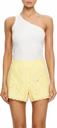 Kivari Danielle Mid-Rise Short In Butter