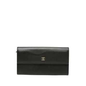 Chanel Pre-owned Long Wallet - - Pre-owned - Donna - Nero - ONE SIZE