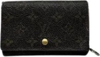 Louis Vuitton Pre-owned Vintage Wallet - Dames - Vintage Accessoires - Bruin - ONE Size - Leer - Vintage