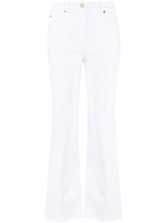 Valentino Garavani VGOLD flared jeans - White