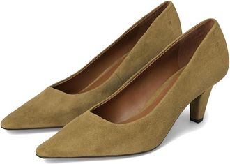 Franco Sarto Astra Womens Dress Flat Shoes Moss Green : 8.5 M, Leather/Suede