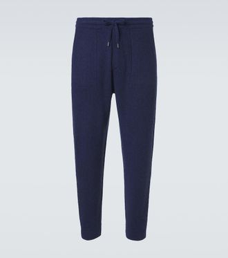 Brunello Cucinelli Ribbed-knit cashmere sweatpants