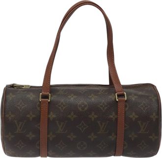 Louis Vuitton Papillon 30 Brown Canvas Handbag (Pre-Owned)