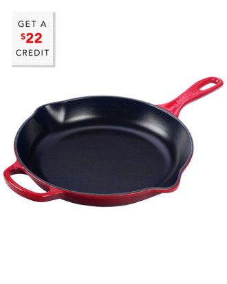 LE CREUSET 10.25In Signature Cast Iron Handle Skillet With $22 Credit
