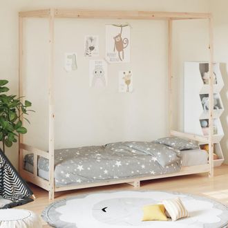 vidaXL Vidaxl - Estructura De Cama Para Ni&ntilde;os Madera Maciza De Pino 80x200 Cm