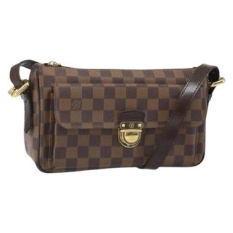 Louis Vuitton Pre-owned Cross Body Bags, female, Brown, Size: ONE SIZE Pre-owned Damier Ebene Shoulder Bag