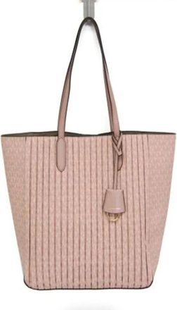 Michael Kors Pre-owned Sinclair Pleated Shopper Tote Large - Dames - Vintage Shopper - Roze - ONE Size - Vintage