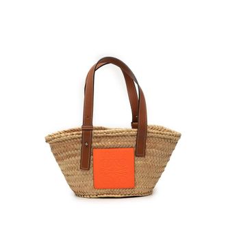 Loewe Pre-owned LOEWE Small Raffia Basket Tote Ladies LIEOJ9HBBKRH9K6H