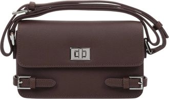 Estro & Luminara Dames, Tassen, Zwart, Maat: ONE Size Leer