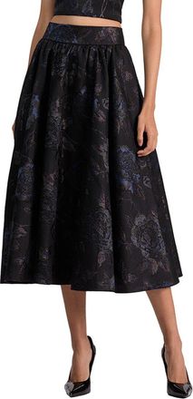 Alice & Olivia Alice + Olivia Nilda Voluminous Midi Skirt