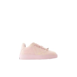 Burberry Schoenen, Dames, Roze, 36 EU, Leer, Knit Box Sneakers