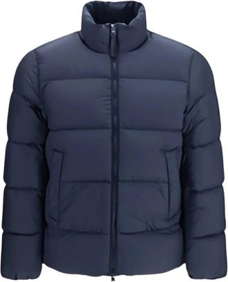 Woolrich Cloud Eagle Jacket - Heren - Winterjassen - Blauw - L - Polyester - Jassen