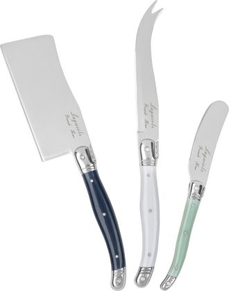 French Home Set of 3 Assorted Laguiole Cheese Knives in Sea Salt at Nordstrom Rack