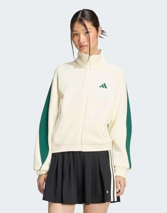 adidas tracktop Stadium avorio-Bianco